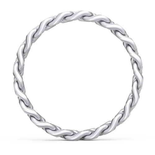 Curb Link Chain Ring – Sterling Silver