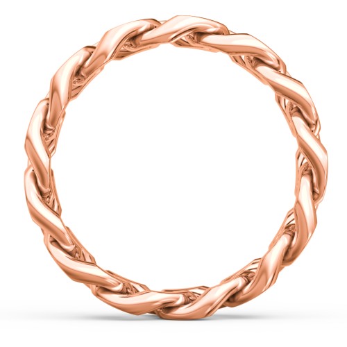 Wide Curb Link Chain Ring