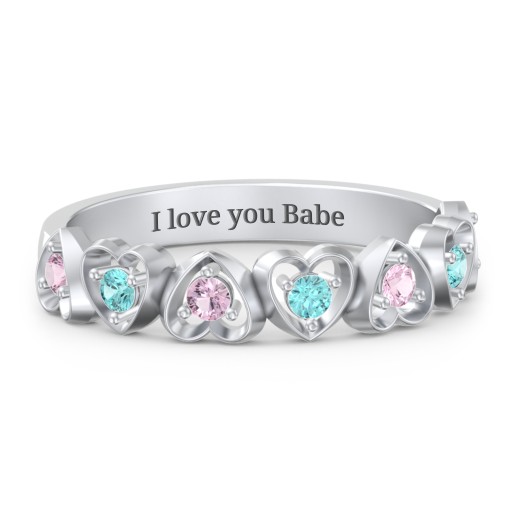 Promise Ring For Your Girlfriend Personalized by you Jewlr