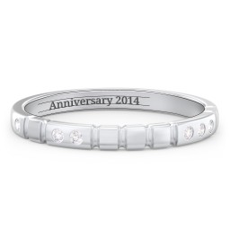 "Love" Morse Code Ring with Accents