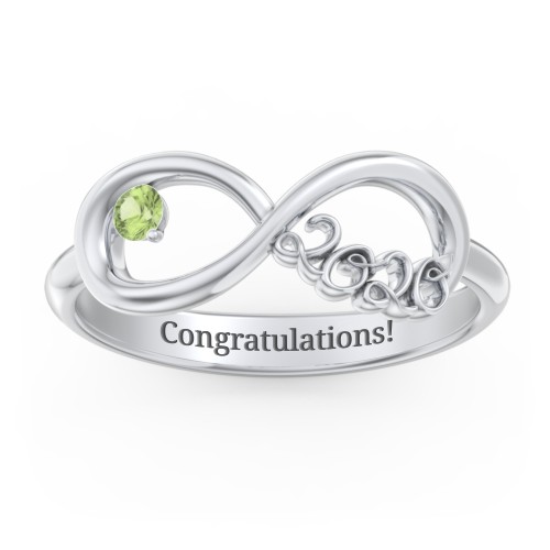 2020 Infinity Ring with Birthstone