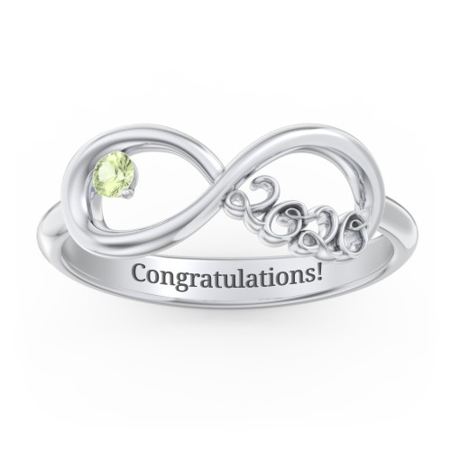 2020 Infinity Ring with Birthstone