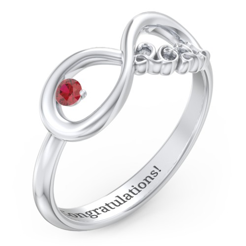 2022 Infinity Ring with Birthstone