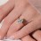 2 ct. (9x7mm) Oval Solitaire Moissanite Engagement Ring – 10K White Gold with Moissanite