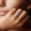 2 ct. (9x7mm) Oval Moissanite Classic Two Tone Engagement Ring – 10K White Gold with Moissanite