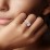 Toi et Moi Pear and Emerald Cut Moissanite Engagement Ring - 5.5 ctw. – 10K White Gold with Moissanite