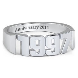Personalized Year Ring