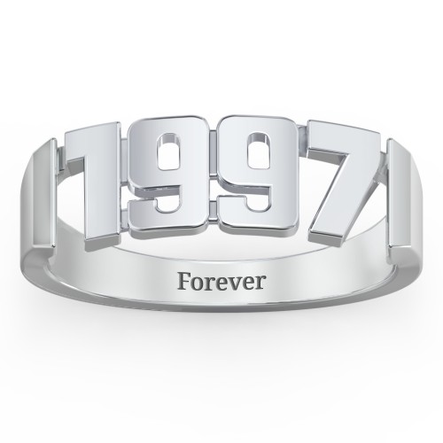 Personalized Year Ring