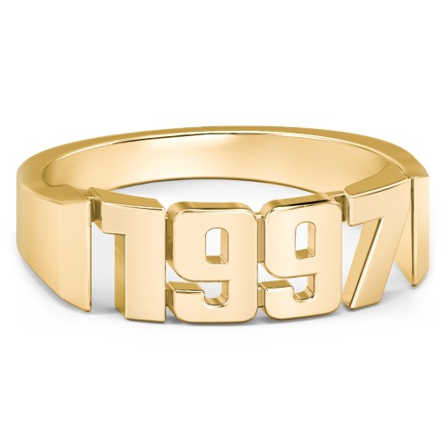 Personalized Year Ring
