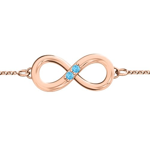 "Twosome" Infinity Bracelet