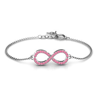 Accented Infinity Bracelet