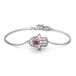 Horizontal Hamsa Bracelet
