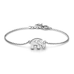 Lucky Elephant Bracelet – Sterling Silver