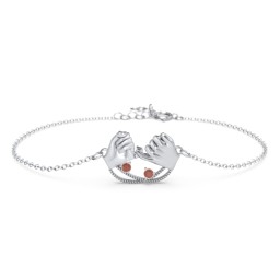 Pinky Swear Promise Bracelet in 925 Sterling Silver
