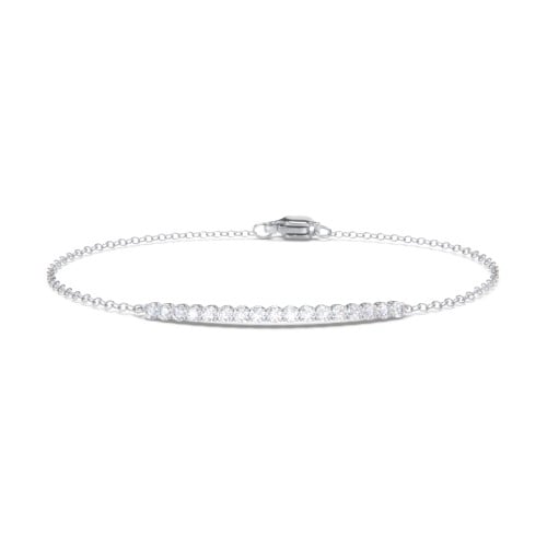 Lab Grown Diamond Curved Bar Bracelet (0.25 ct. tw.)