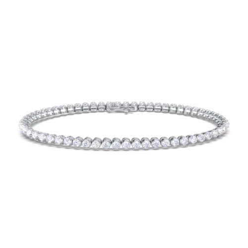 Lab Grown Diamond Tennis Bracelet (1 ct. tw.) – 10K White Gold