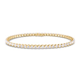 Lab Grown Diamond Tennis Bracelet (2 ct. tw.) in 10K Solid Yellow Gold