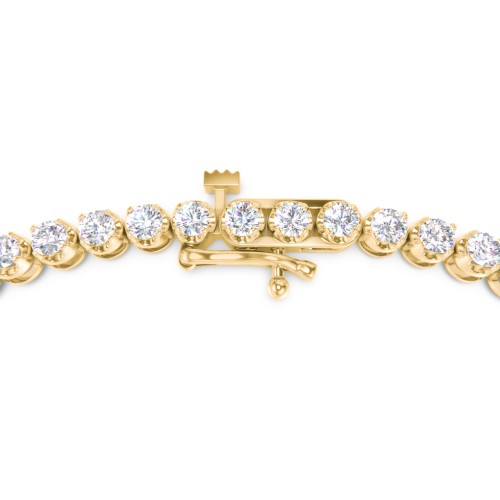 Lab Grown Diamond Tennis Bracelet (2 ct. tw.) – 10K Yellow Gold