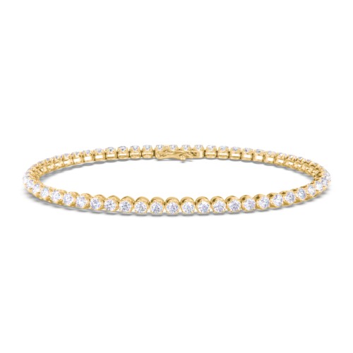 Lab Grown Diamond Tennis Bracelet (2 ct. tw.) – 10K Yellow Gold
