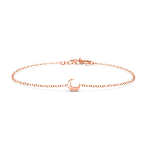 Moon Bracelet – 10K Rose Gold