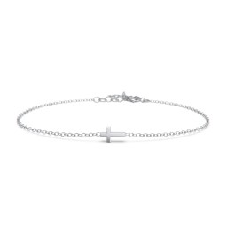 Cross Bracelet in 925 Sterling Silver