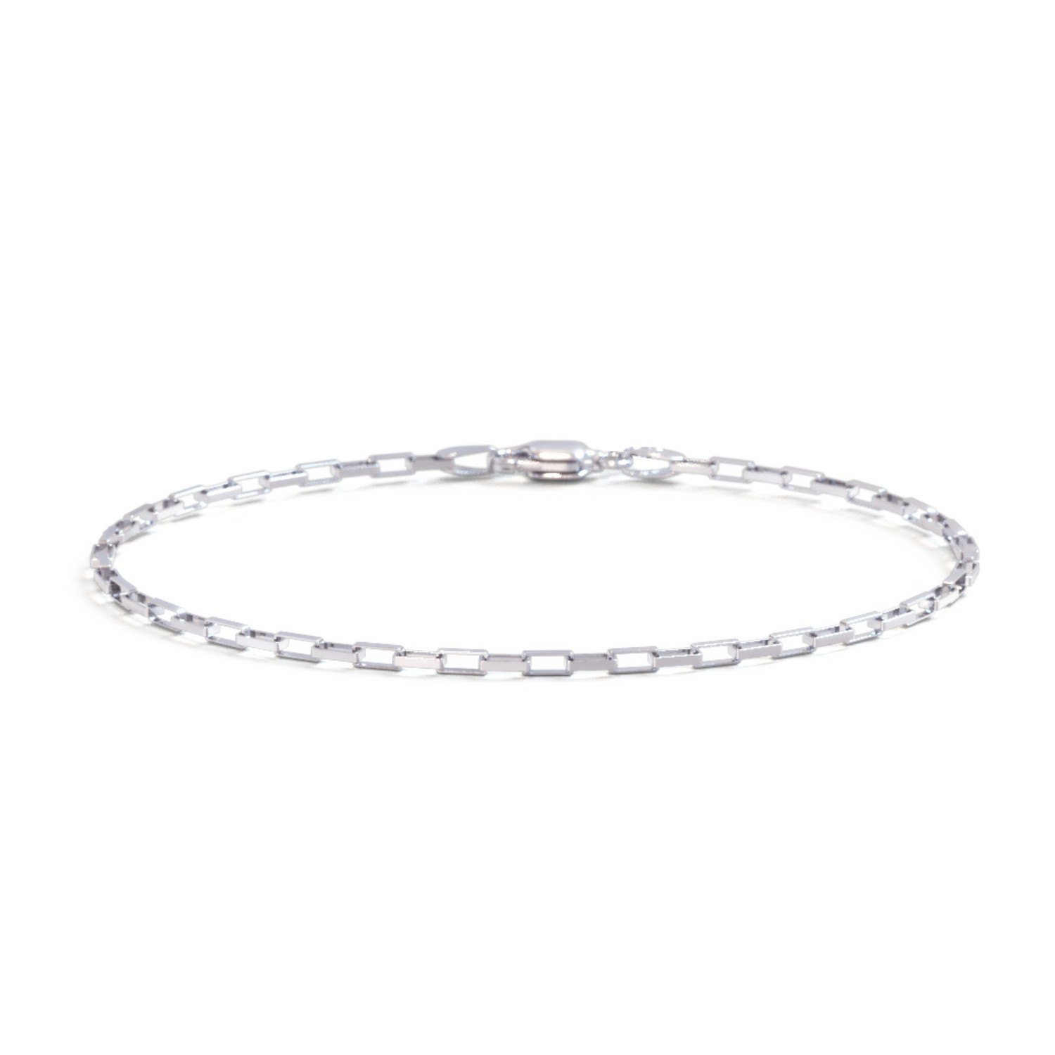 7.5" Long Box Chain Bracelet