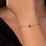 Toi et Moi Oval and Pear Gemstone Bracelet – 18K Gold Plated Silver with Peridot and Pink Tourmaline