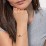 5 Marquise Birthstone Leaf Bracelet – 10K Yellow Gold with Pink Tourmaline, Cubic Zirconia, Blue Topaz, Lavender Premium Zirconia, and Peridot