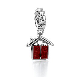 House of Love Bracelet Charm in 925 Sterling Silver