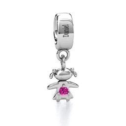 Happy Girl Bracelet Charm