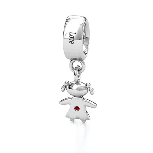 Happy Girl Bracelet Charm