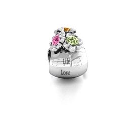 Say it with Flowers Bracelet Charm