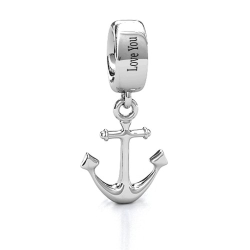 Anchor Bracelet Charm – Sterling Silver