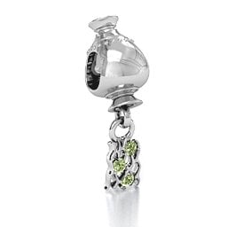 Aquarius Free Flowing Bracelet Charm