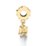 Puppy Bracelet Charm – 10K Yellow Gold