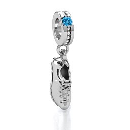 Running Free Bracelet Charm in 925 Sterling Silver
