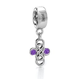 Sisters Forever Bracelet Charm