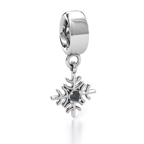 Snowflake Bracelet Charm
