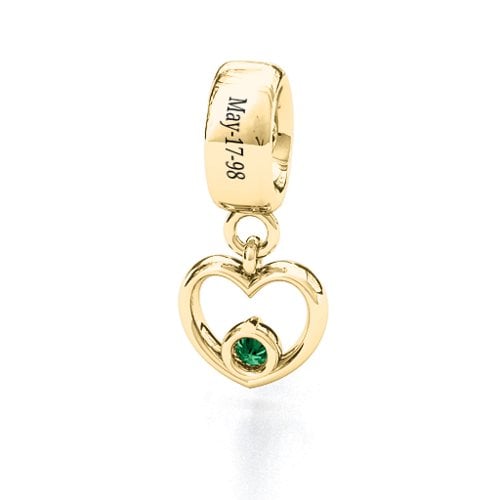 Heart Nest Bracelet Charm