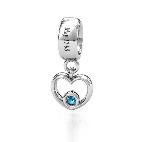 Heart Nest Bracelet Charm