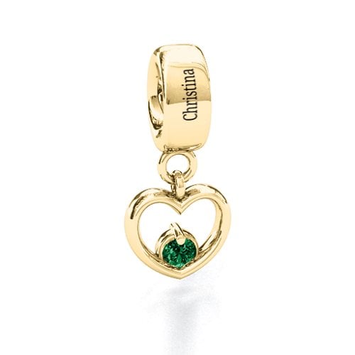 Heart Nest Bracelet Charm