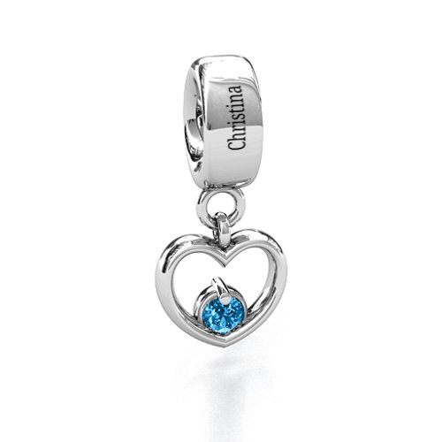 Heart Nest Bracelet Charm