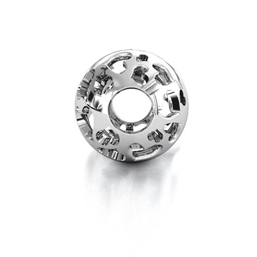 Hearts Mosaic Bracelet Charm – Sterling Silver