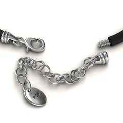 7.5" Leather Snake Bracelet with 1.5" Extender