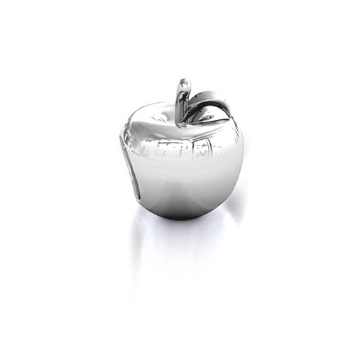 Apple of my Eye Bracelet Charm – Sterling Silver