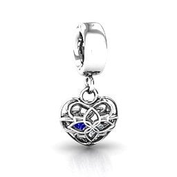 Beautiful Blossom Caged Bracelet Charm