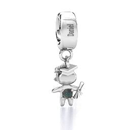 He Graduated! Bracelet Charm