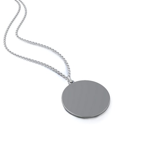 Round Frameless Photo Necklace