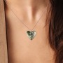 Photo Heart Pendant with Engravable Back