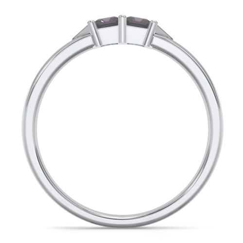 Timeless Romance Ring – Sterling Silver with Alexandrite
